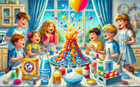 The Magic of Baking Soda and Vinegar: Fun Experiments for Kids