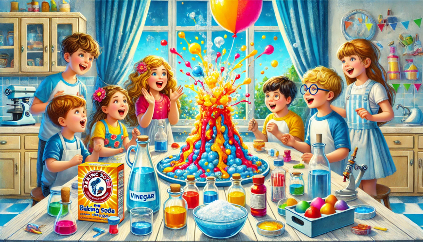 The Magic of Baking Soda and Vinegar: Fun Experiments for Kids