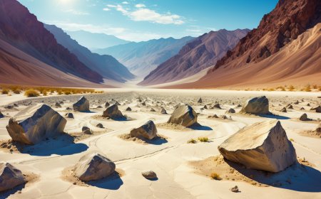 The Moving Stones of Death Valley: Nature's Oddity